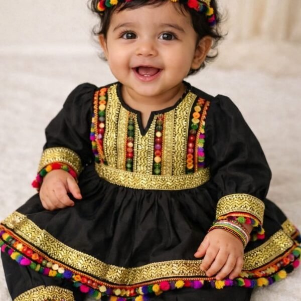 Black phathani dress